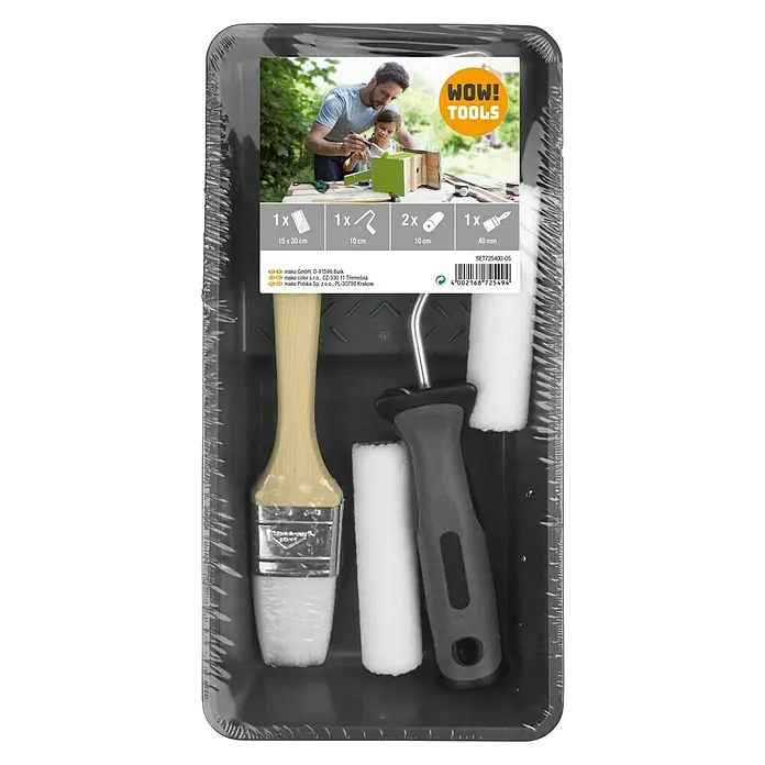 Mako Lackier-Set - 5 -tlg. - Ansicht von oben
