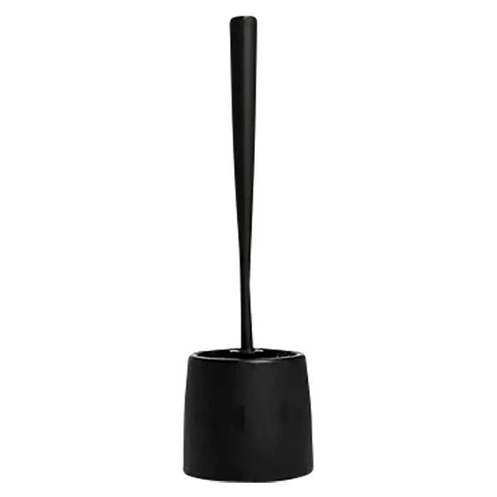 Spirella Escobillero de suelo Ricky - Polipropileno, Negro - Vista frontal