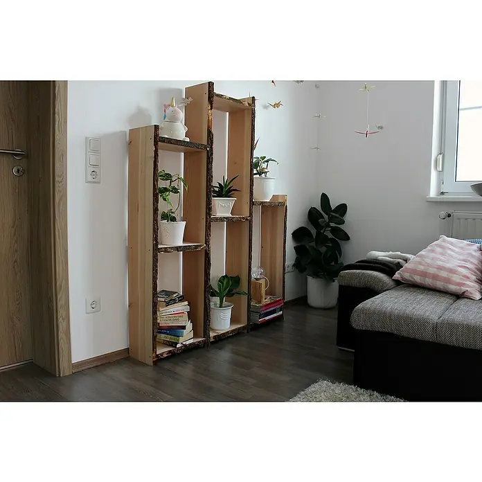 Exclusivholz Blockware - Douglasie, Anfallende Breite: 20 - 25 cm, 120 x 3 cm - Stimmungsaufnahme