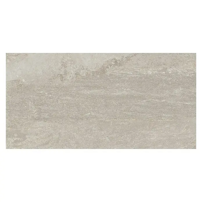 Feinsteinzeugfliese Roccia - L x B x S: 62 x 31 x 0,9 cm, Grau - Vorderansicht