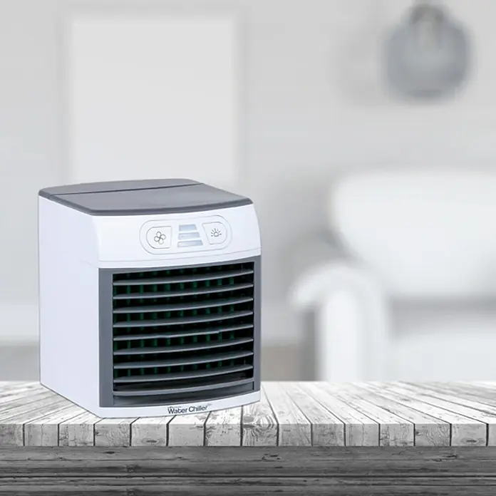 Climatizador evaporativo Eco Water Chiller - Blanco/Antracita - Foto ambiente