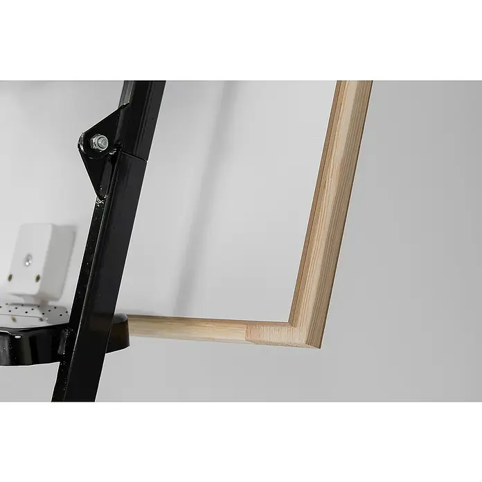 Meisterholz Tavanske stepenice Thermo Metal 3 - 120 x 60 cm, Toplinska izolacija: 1,22 W/m²K - Detaljan prikaz