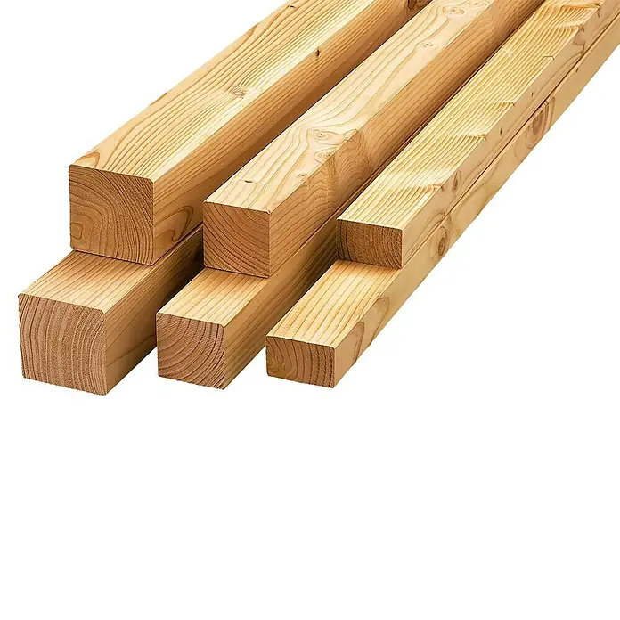 Les za okvir - 300 x 7 x 3,5 cm, Duglazija, Skobljena - Posnetek od blizu