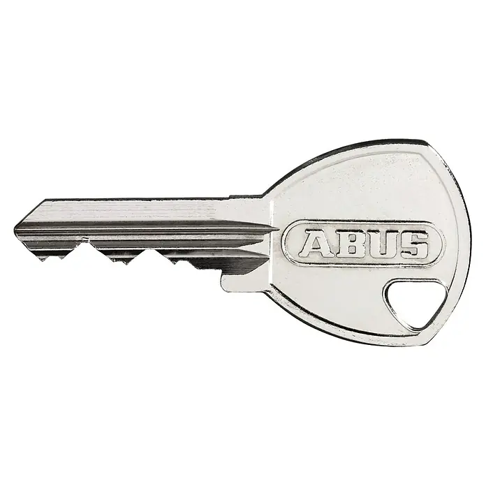 Abus Vorhängeschloss T65AL/40 - B x H: 43 x 62 mm, Bügelstärke: 6,5 mm, Aluminium, Blau - Vorderansicht