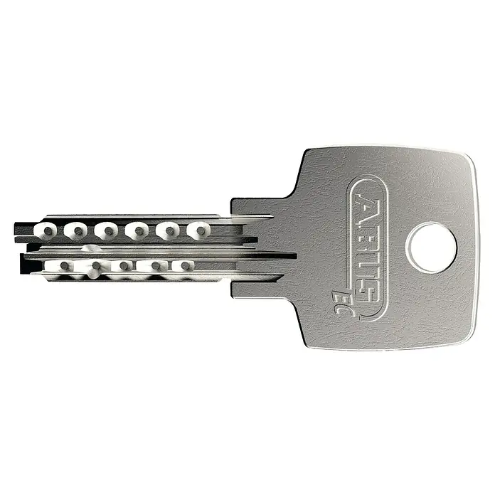 Abus Vorhangschloss 96TI/60 - B x H: 60 x 103 mm, Bügelstärke: 11 mm, Titalium-Spezialaluminium - Vorderansicht