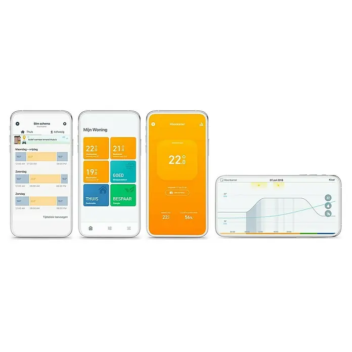 Tado Juego de termostato inteligente inalámbrico - Control inteligente: App Tado - Producto en uso