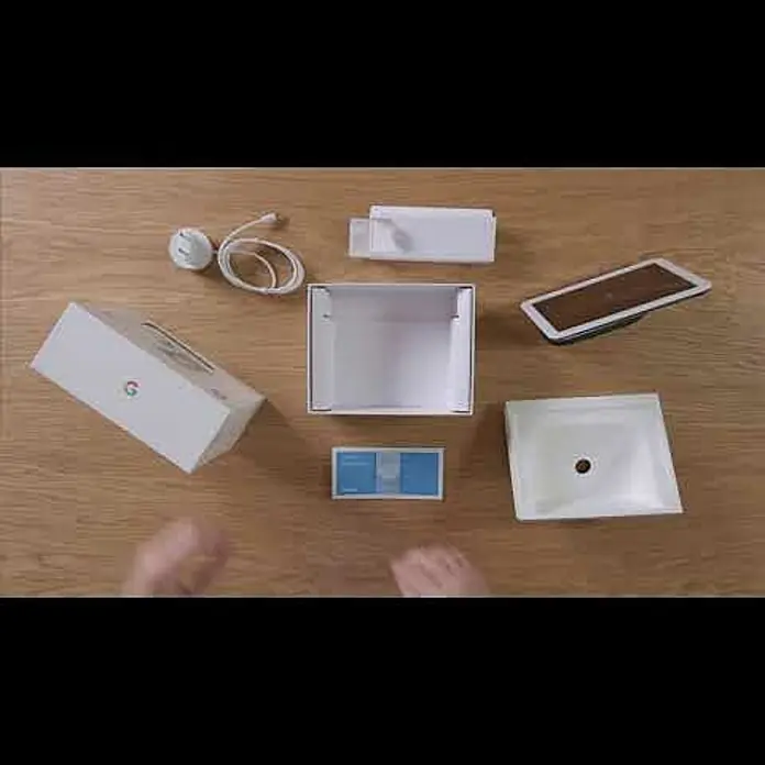 Google Nest Pantalla Hub 2ª generación - Negro, 6,9 x 17,7 x 12 cm - Descubre Nest Hub 2ª generación: Unboxing
