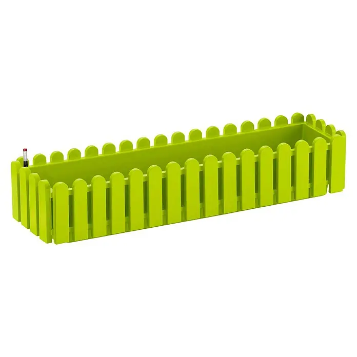 Poétic Landhaus Bewässerungsbalkonkasten Aqua Comfort - Max. Außenlänge: 75 cm, Grün - Diagonale Ansicht