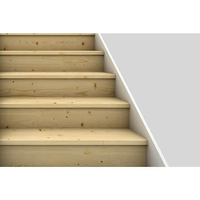 Tablero de madera laminada - Abeto rojo, L x An x Es: 120 x 25 x 1,8 cm - Foto ambiente