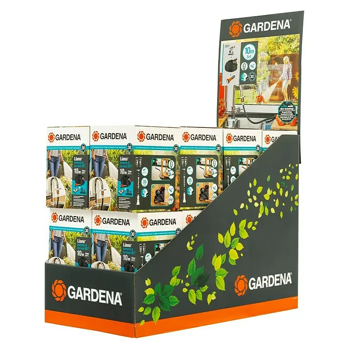 Gardena Set crijeva s priborom Liano - Duljina: 10 m - Dijagonalni pogled