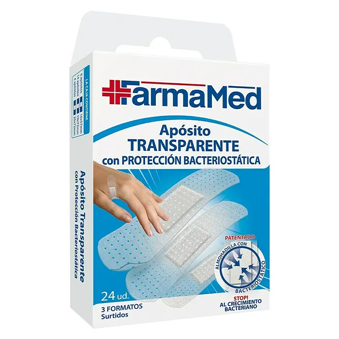FarmaMed Juego de apósitos - 24 pzs. - Vista angular