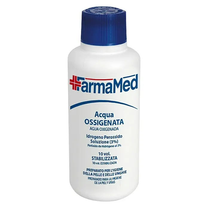 FarmaMed Agua oxigenada - 250 ml - Vista frontal