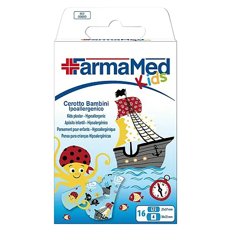 FarmaMed  Juego de apósitos Infantil Piratas