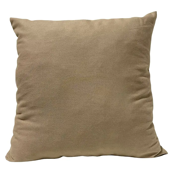 Cojín New Panama - Piedra, 45 x 45 cm, 100% algodón - Vista frontal