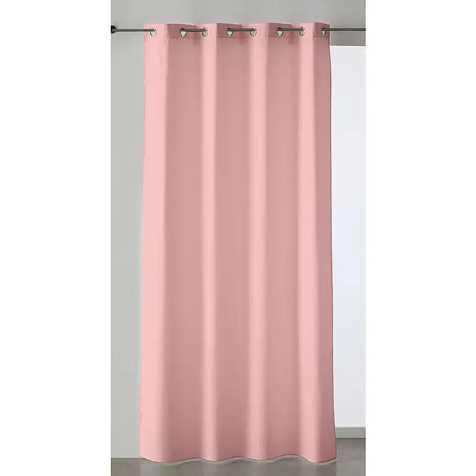 Cortina con ollaos New Panama - An x Al: 135 x 260 cm, 100% algodón, Maquillaje - Foto ambiente