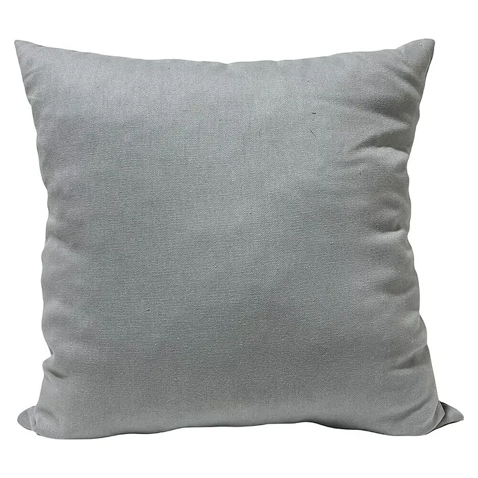 Cojín New Panama - Gris, 45 x 45 cm, 100% algodón - Vista frontal