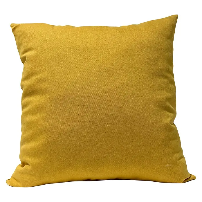 Cojín New Panama - Amarillo, 45 x 45 cm, 100% algodón - Vista frontal