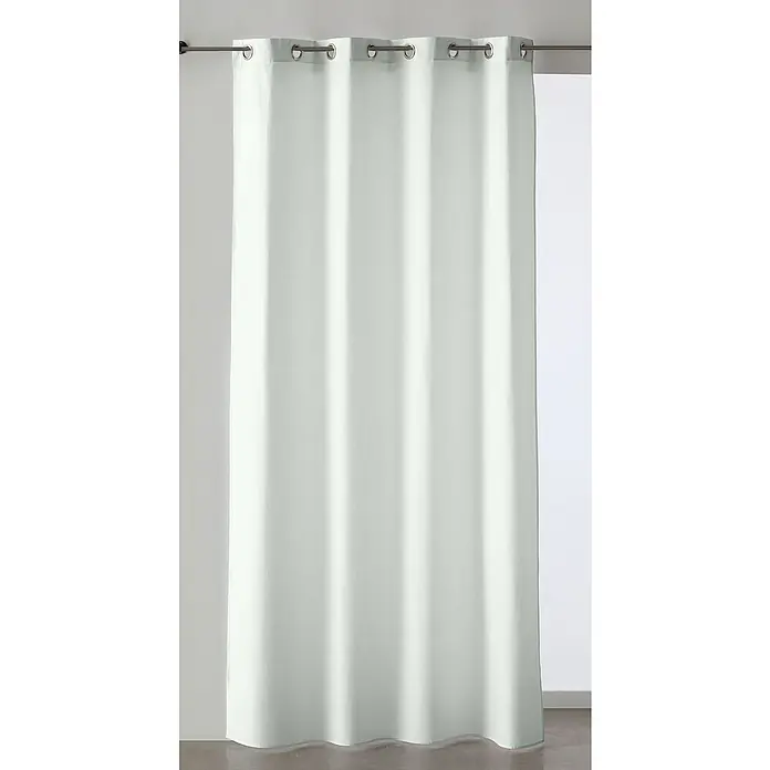 Cortina con ollaos New Panama - An x Al: 135 x 260 cm, 100% algodón, Crudo - Foto ambiente