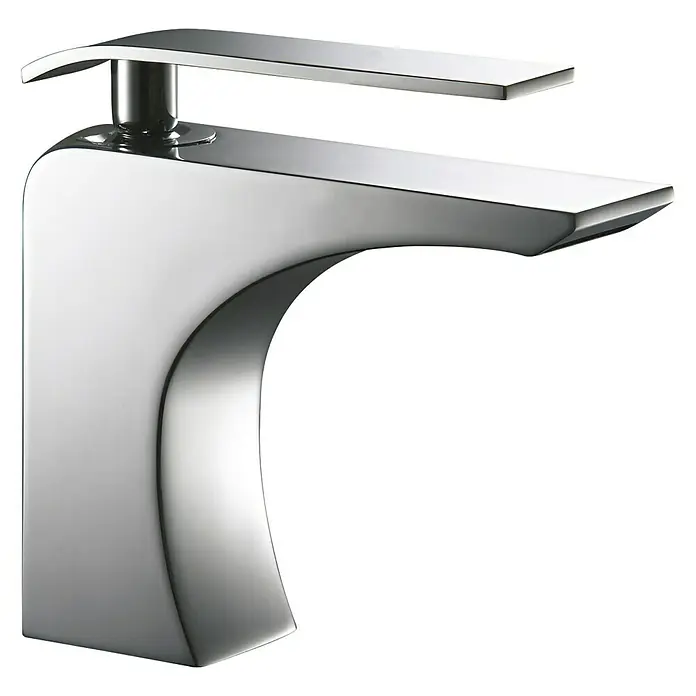 IO Zio Grifo de lavabo - Cromo, Brillante - Vista angular