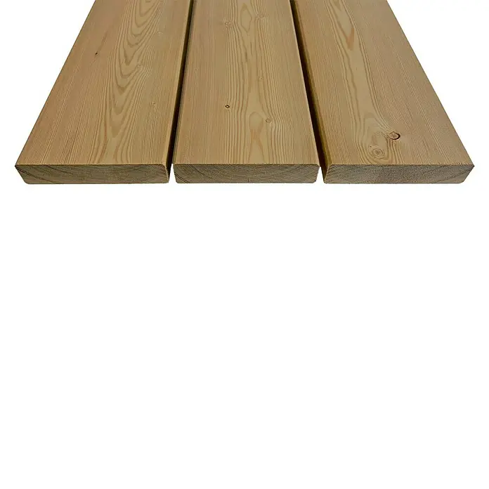 Terrassendiele - Lärche, L x B x S: 300 x 14,3 x 3,2 cm, Glatt - Detailaufnahme