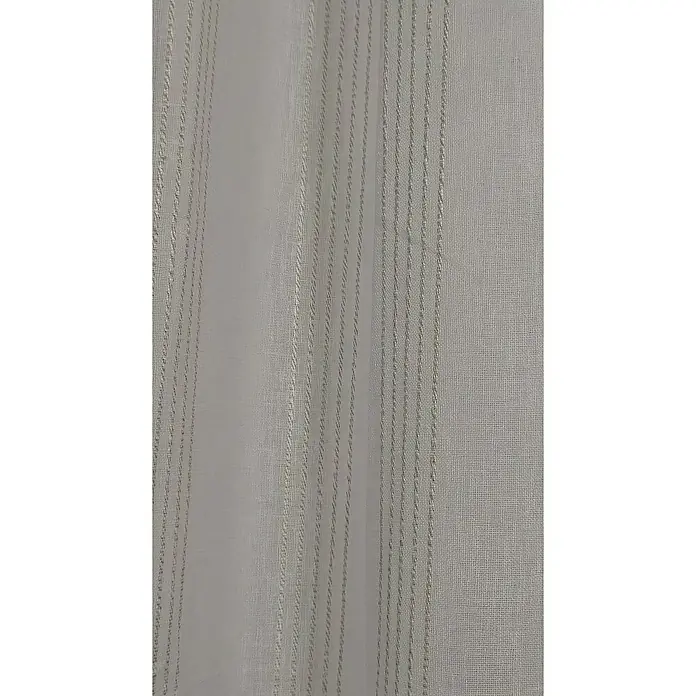 Visillo para ventana Alessandra - An x Al: 140 x 260 cm, 100% poliéster, Blanco - Primer plano