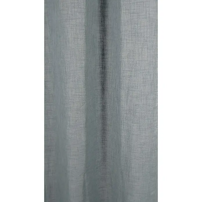 Visillo para ventana Roxanne - An x Al: 140 x 260 cm, 100% poliéster, Petróleo - Primer plano