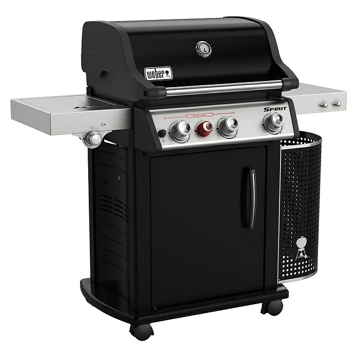 Weber Gasgrill Spirit Premium EP-335 GBS - Anzahl Brenner: 3, Hauptgrillfläche: 60 x 45 cm, 15,1 kW - Diagonale Ansicht