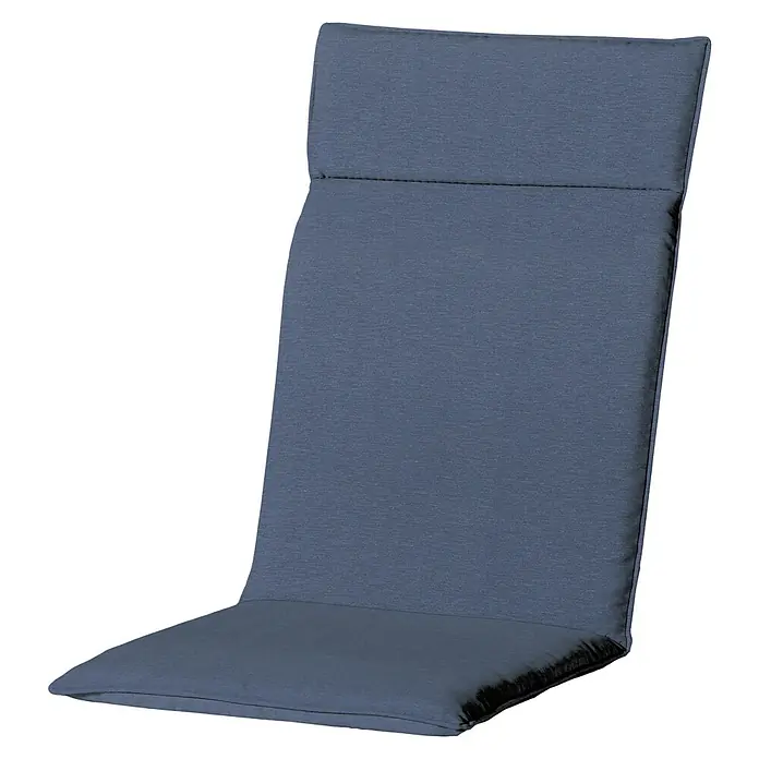 Madison Jastuk za stolicu s visokim naslonom Panama - Plava, 50 x 120 cm - Dijagonalni pogled