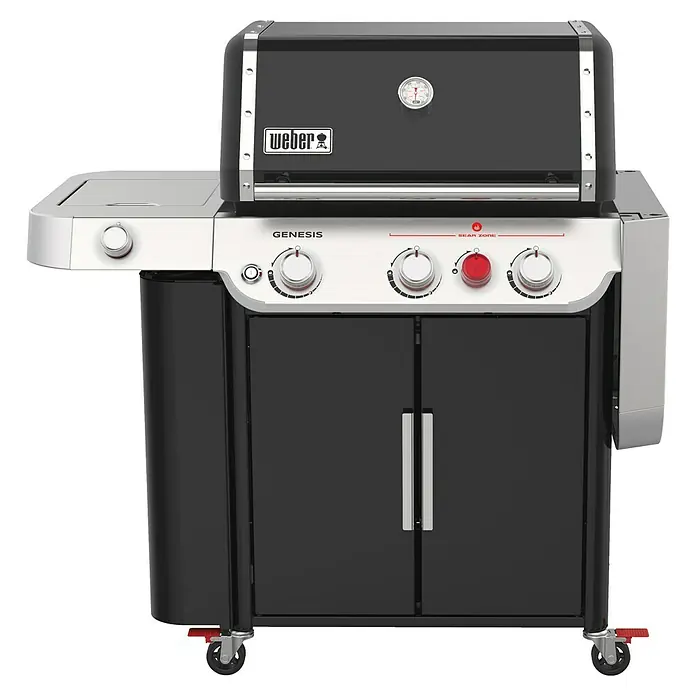 Weber Barbacoa de gas Genesis E-335 - Número de quemadores: 3, 11,4 kW - Vista frontal