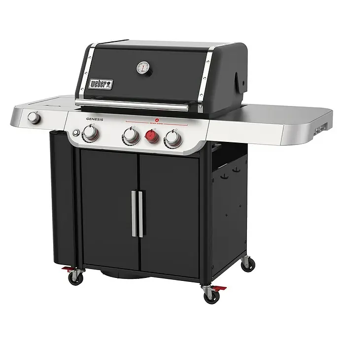 Weber Barbacoa de gas Genesis E-335 - Número de quemadores: 3, 11,4 kW - Vista angular