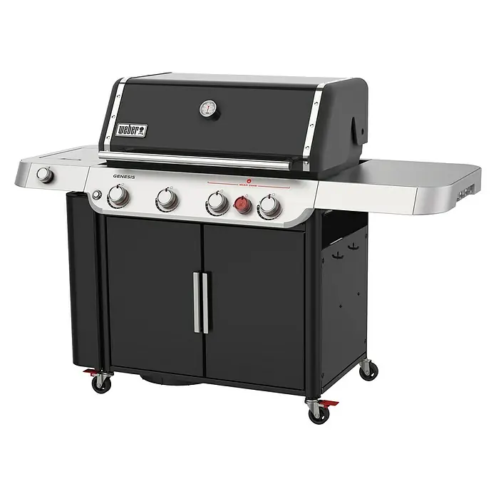 Weber Barbacoa de gas Genesis E-435 - Número de quemadores: 4, 14,1 kW - Vista angular