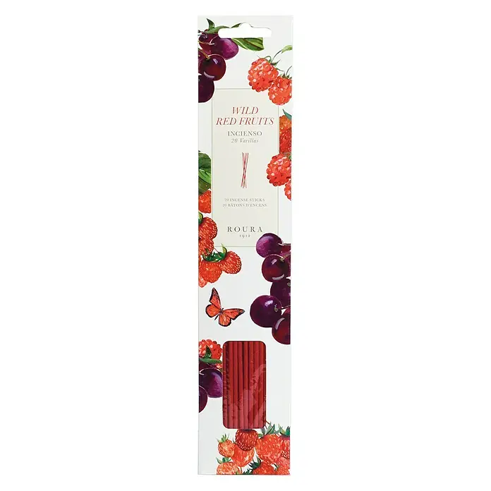 Ceras Roura Varita de incienso - Frutos rojos, 20 pzs. - Vista frontal