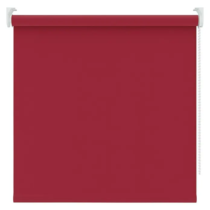 Expo Ambiente Rolgordijn Uni verduisterend - b x h: 210 x 190 cm, Rood - Vooraanzicht