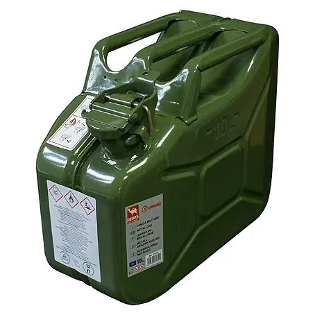 Benzinkanister aus Metall
