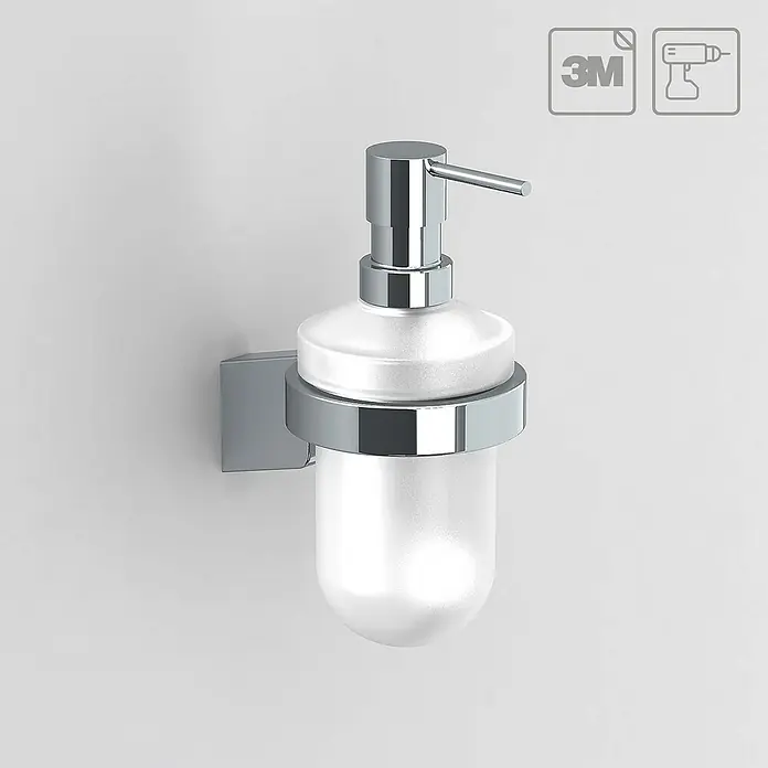 Creabath City Dispensador de jabón - Latón, Cromo - Foto ambiente