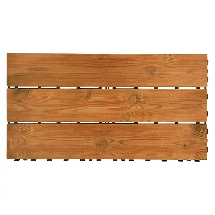 Klickfliese Smartdeck - Kiefer, Strukturiert, 60 x 30 x 2,5 cm, 1 Stk. - Draufsicht