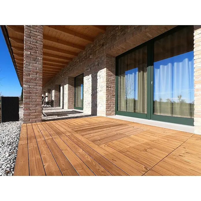 Klickfliese Smartdeck - Kiefer, Strukturiert, 60 x 30 x 2,5 cm, 1 Stk. - Stimmungsaufnahme