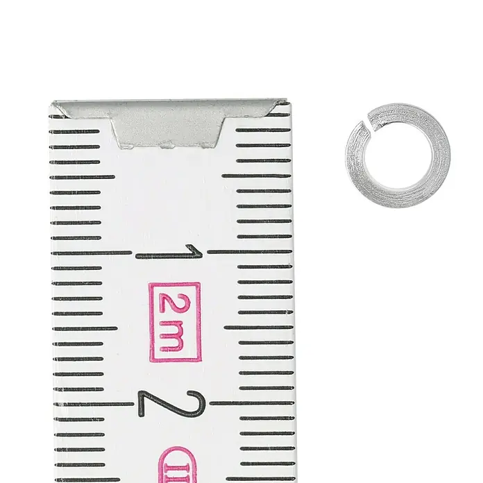 Profi Depot Federring - 4,1 mm, 100 Stk., DIN 127, Verzinkt - Draufsicht