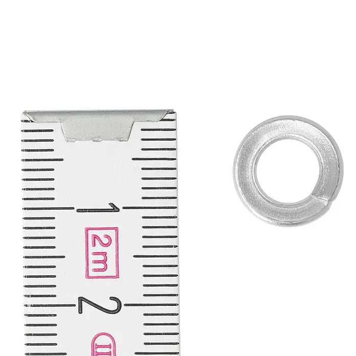 Stabilit Federring A2 - Innendurchmesser: 6,1 mm, Edelstahl, 8 Stk. - Draufsicht