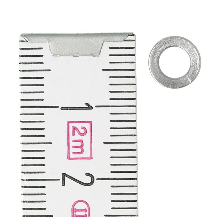 Stabilit Federring A2 - Innendurchmesser: 4,1 mm, Edelstahl, 16 Stk. - Draufsicht