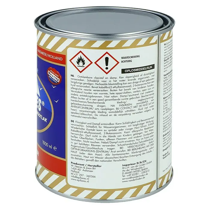 Epifanes Barniz transparente - 1 l - Vista trasera