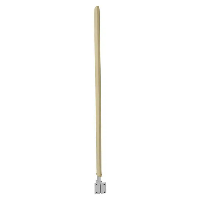 Sunfun Balkonfächer - Beige, 1,4 x 1,4 m - Diagonale Ansicht
