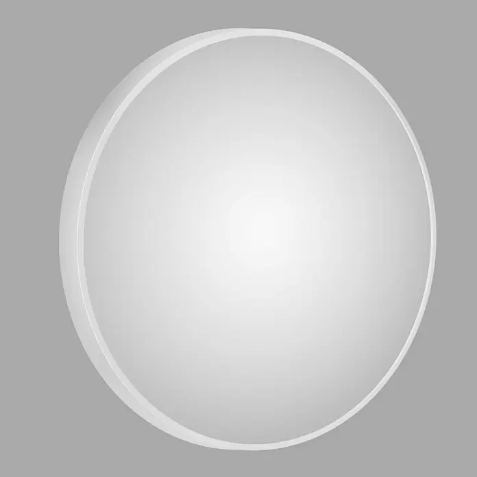 DSK Wandspiegel Silver Coiffeur - Durchmesser: 80 cm, Weiß - Stimmungsaufnahme