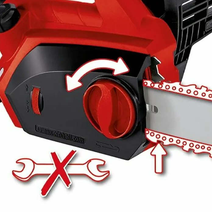 Ručna pila Einhell - Snaga motora: 1.800 W, Dužina mača: 35 cm - Detaljan prikaz