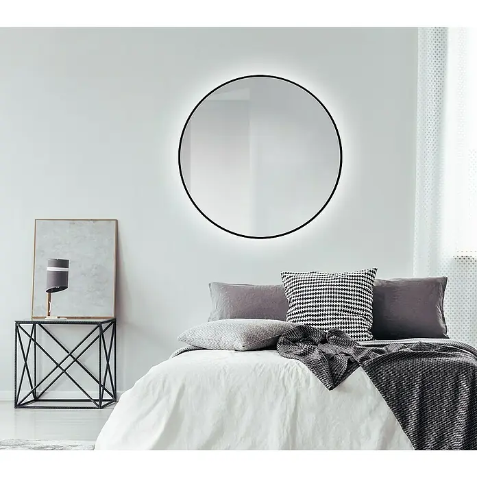 DSK LED-Lichtspiegel Silver Globo - Durchmesser: 100 cm, Schwarz - Stimmungsaufnahme