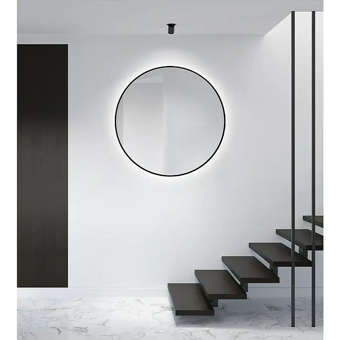 DSK LED-Lichtspiegel Silver Globo - Durchmesser: 100 cm, Schwarz - Stimmungsaufnahme