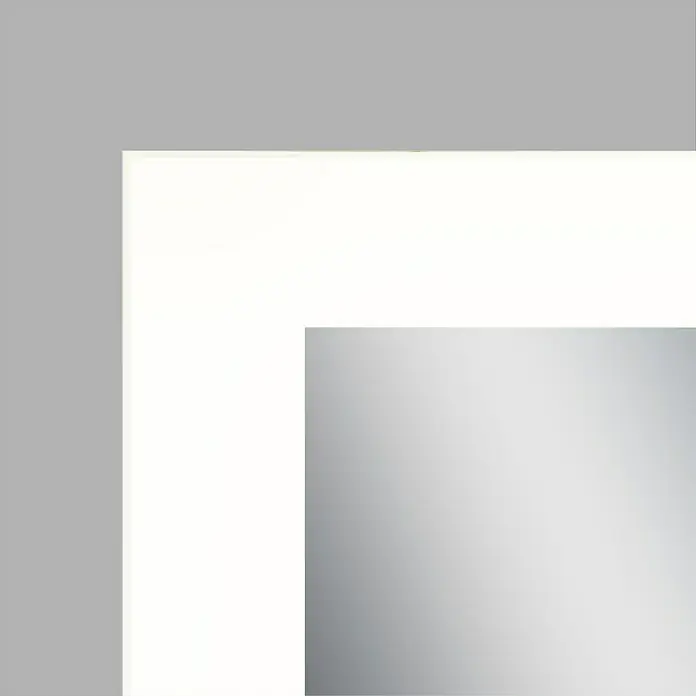 DSK LED-Lichtspiegel Silver Alto - 80 x 60 cm, Berührungssensor - Detailaufnahme