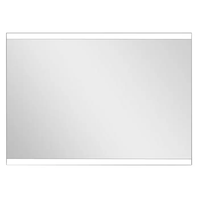 DSK LED-Lichtspiegel Chrystal Grenier - 50 x 70 cm, Kippschalter - Vorderansicht