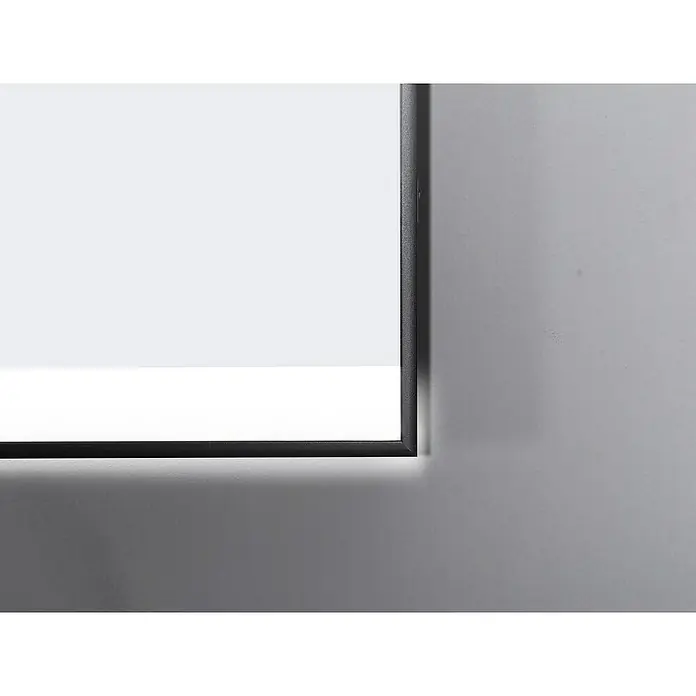 DSK LED-Lichtspiegel Black Star - 120 x 70 cm, Kippschalter - Detailaufnahme