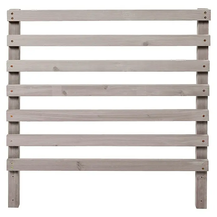 Butenkist Zierspalier Rieke - 75 x 65 cm, Warm Grey - Vorderansicht